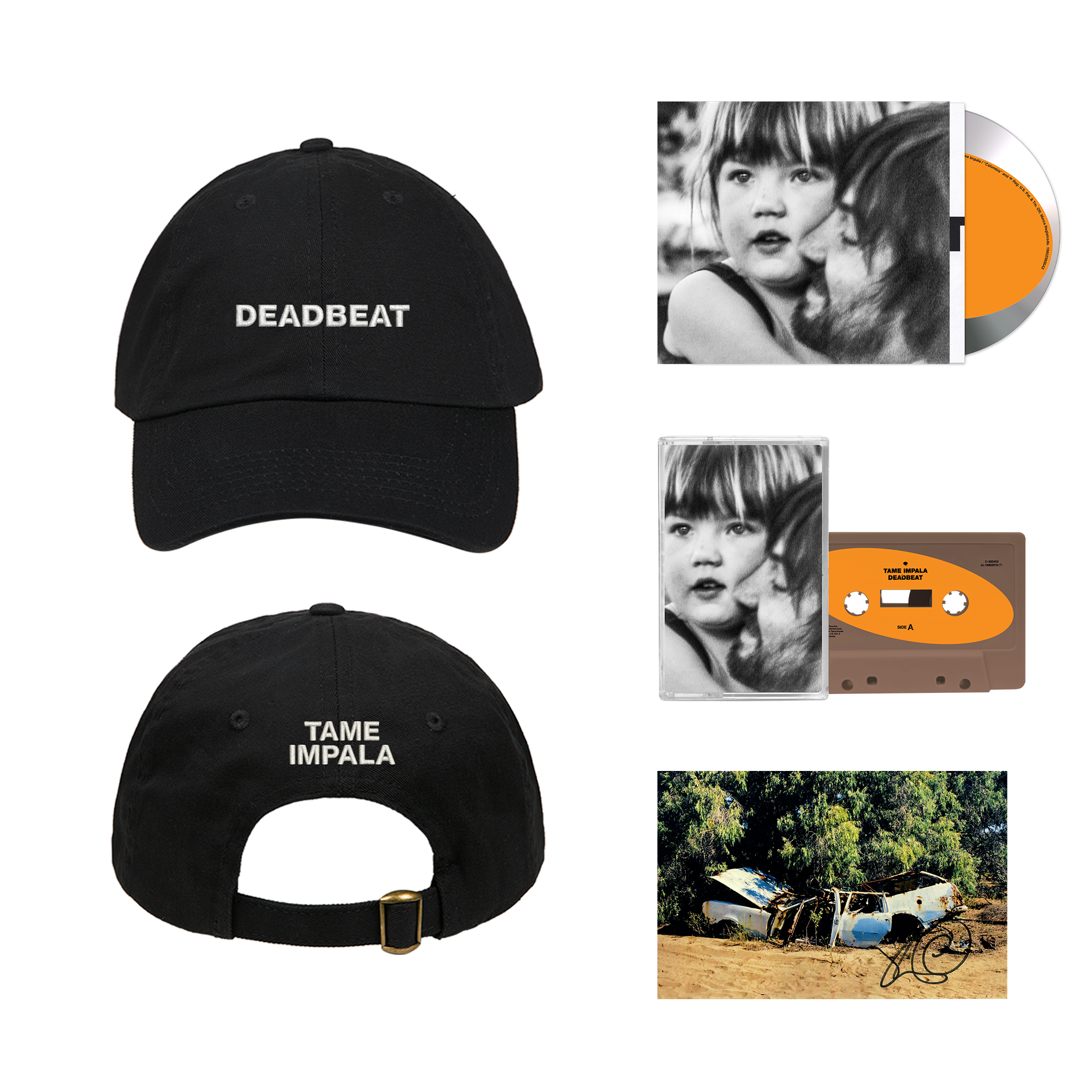 Deadbeat | Signed Logo Cap Bundle