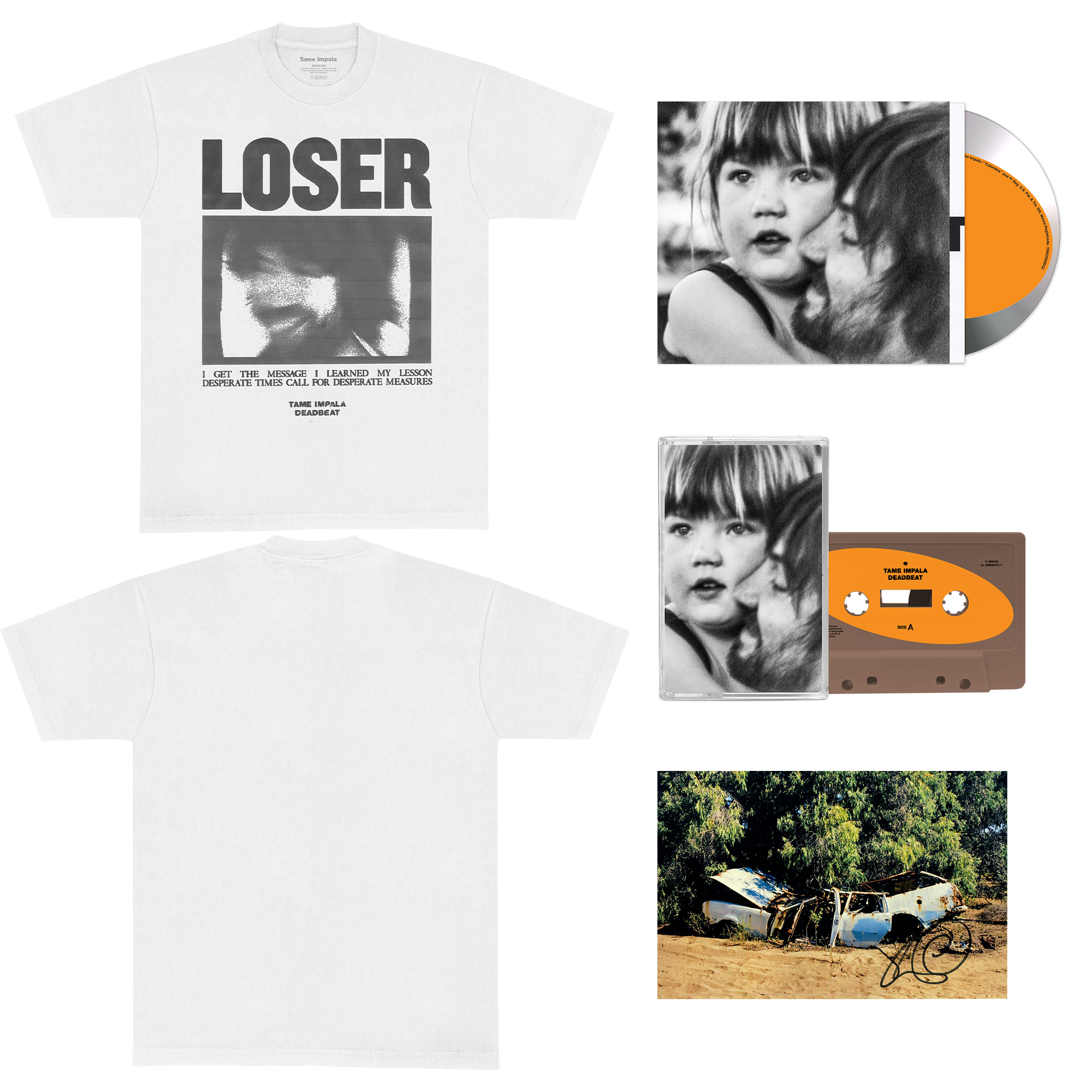 Deadbeat | Signed Loser T-Shirt Bundle