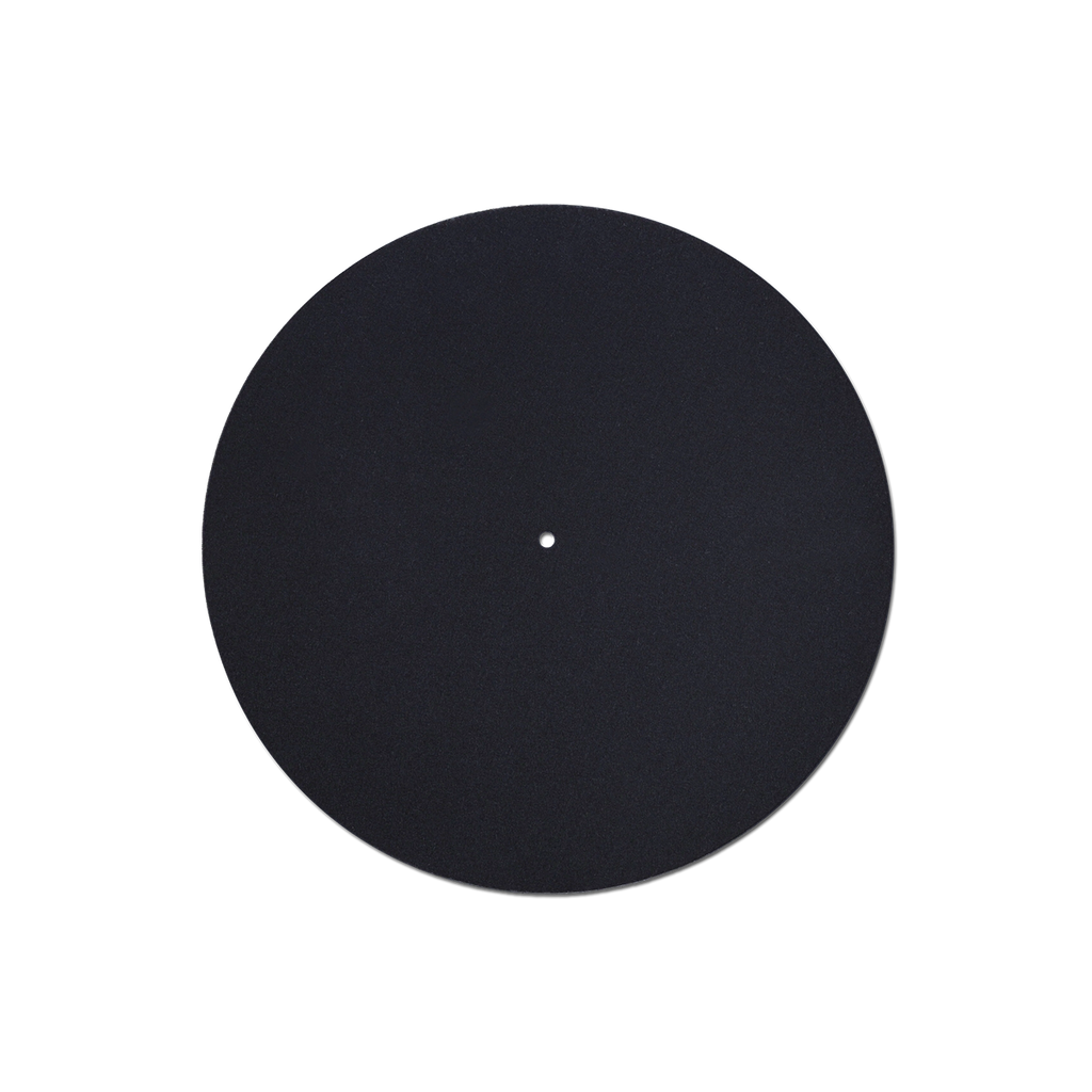 Back of a black slipmat