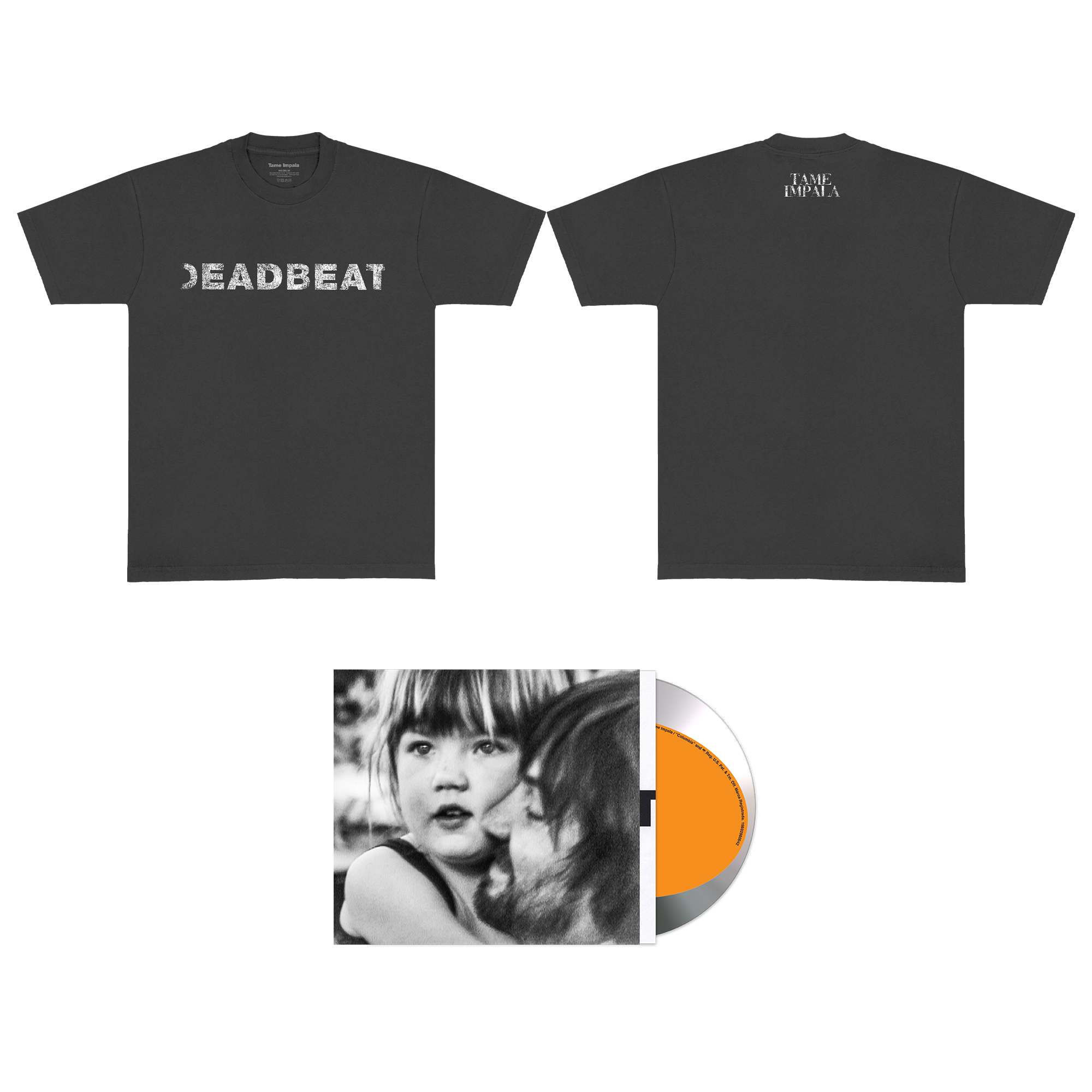 Bundle with a black Deadbeat T-Shirt, and Deadbeat CD