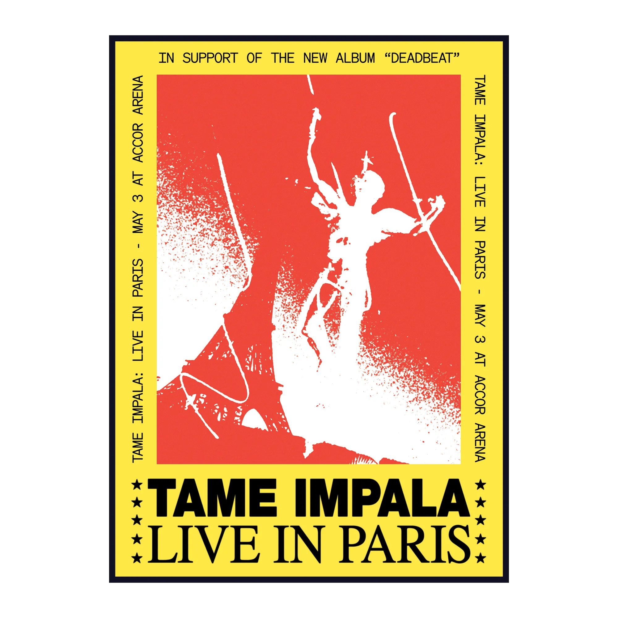 Tame Impala Live in Paris | A2 Poster