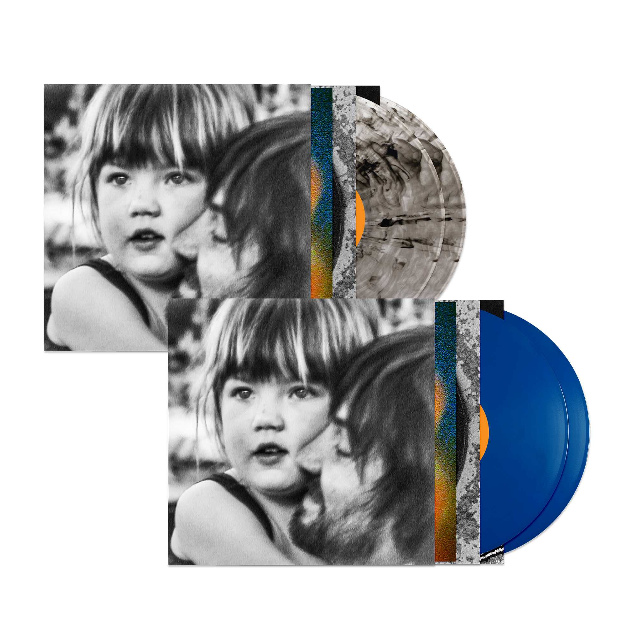 Tame Impala Deadbeat Bundle with Smoke Vinyl 2LP and Blue Bluejay Vinyl 2LP